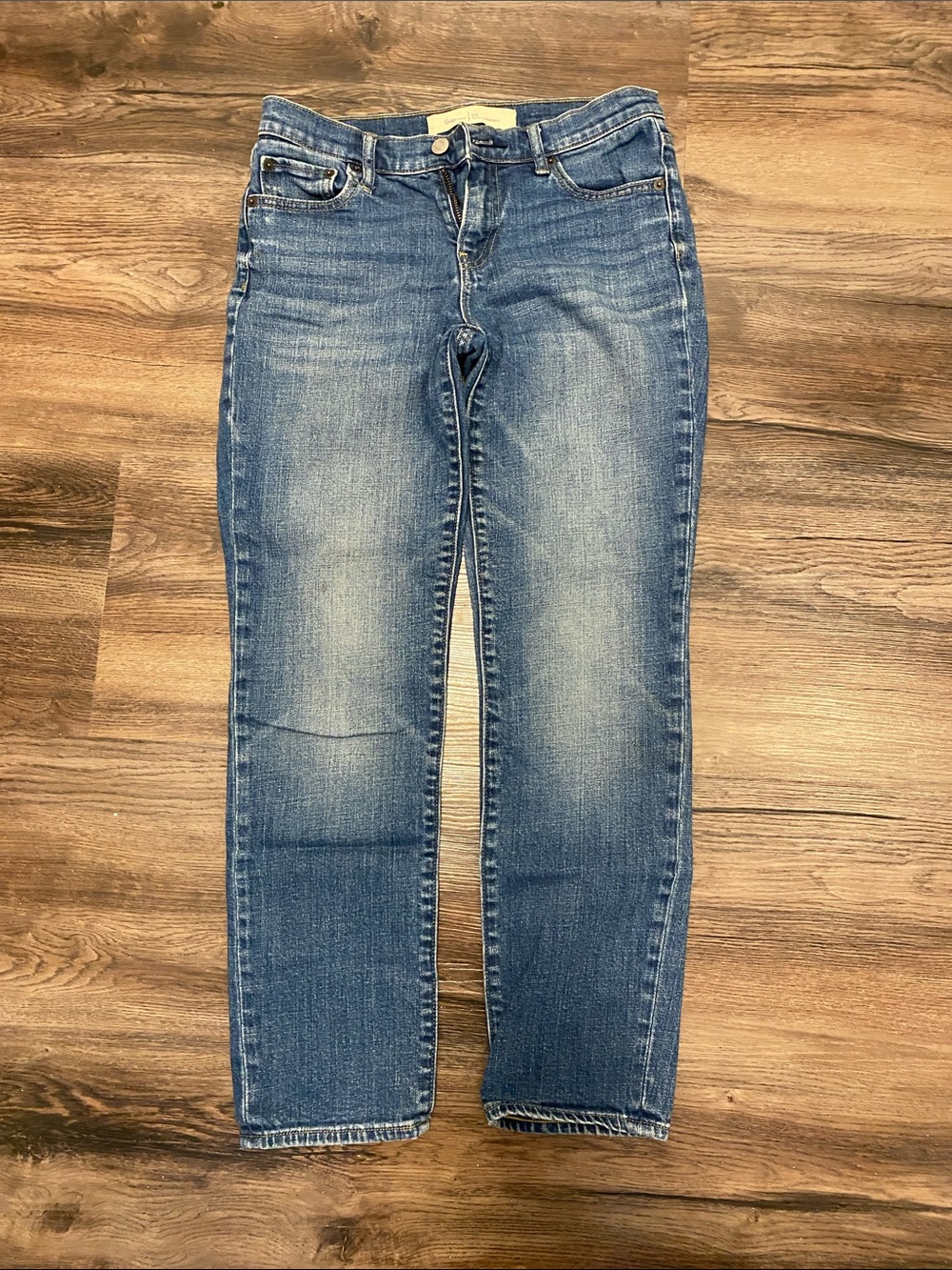 Women's Blue Denim Jeans (short)